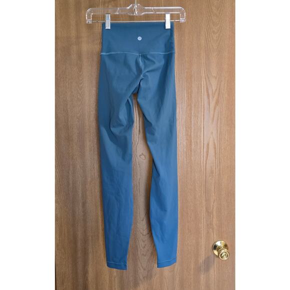 Lot Of 4 Lululemon One 28" Leggings, One Long Sleeve, Two Tank Tops - Picture 10 of 16